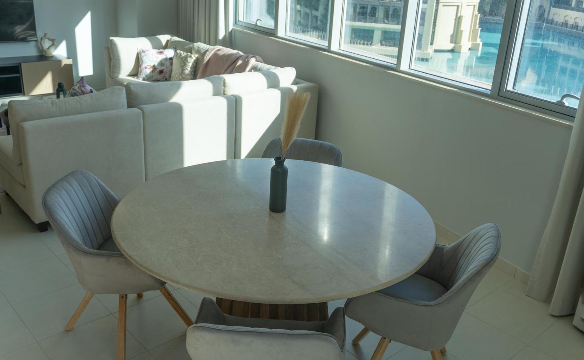 Apartament Downtown Oasis, Burj Khalifa Views, Luxury Amenities Dubaj Zewnętrze zdjęcie